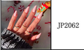 Ongles Stiletto Longue – Rose pâle Brillant (JP2062)