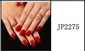 Ongles Carrée Courte – Rouge classique Brillant (JP2275)