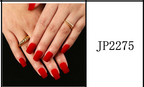 Ongles Carrée Courte – Rouge classique Brillant (JP2275)
