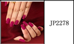 Ongles Carrée Courte – Bordeaux / Aubergine Mat (JP2278)