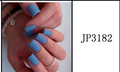Ongles Carrée Courte – Bleu bleuet Mat (JP3182)