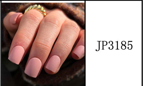 Ongles Carrée Courte – Mauve poussiéreux Mat (JP3185)