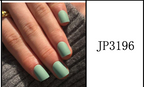 Ongles Carrée Courte – Vert menthe Mat (JP3196)