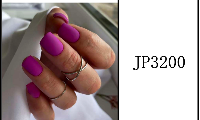 Ongles Ronde/Carrée Courte – Violet magenta Mat (JP3200)
